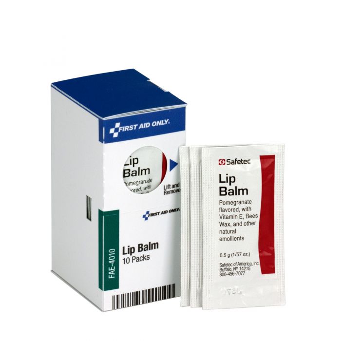 SC Refill Lip Balm Packets, 10/box