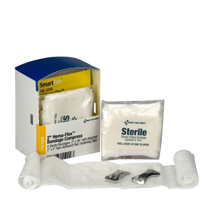 SC Refill 2" Hema-Flex Bandage Compress, 4/box