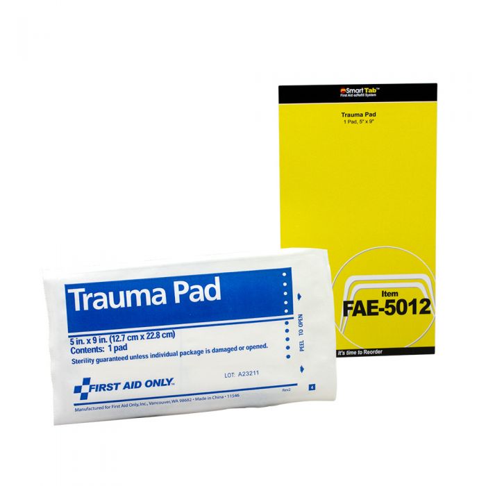 SC Refill 5"x9" Trauma Pad, 1/bag