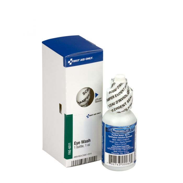 SC Refill Eyewash, 1 oz. Bottle, 1/box