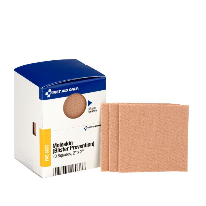 SC Refill Moleskin Blister Bandages, 20/box
