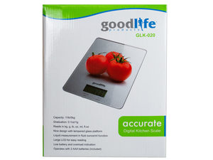 Digital Kitchen Scale, Gray - FD217