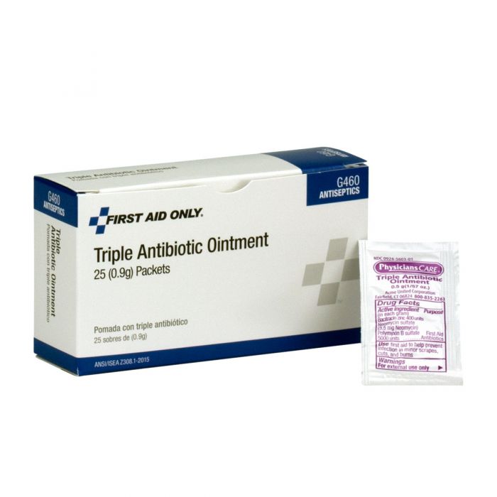 Triple Antibiotic Ointment, 25/box