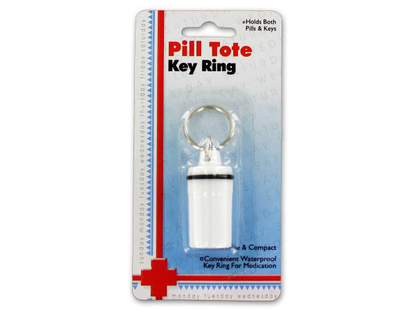 Pill Tote Key Ring - GR042