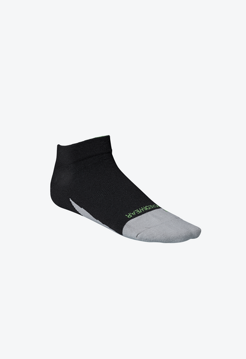 Golf Socks, Low Cut, Black-Green, M - RG102