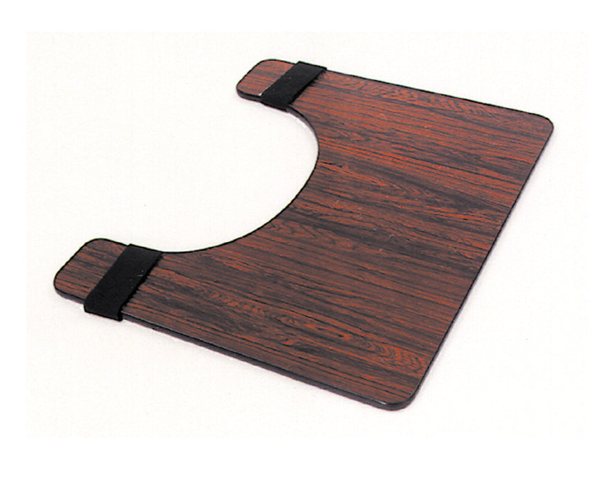 Deluxe Wheelchair Tray - Rosewood