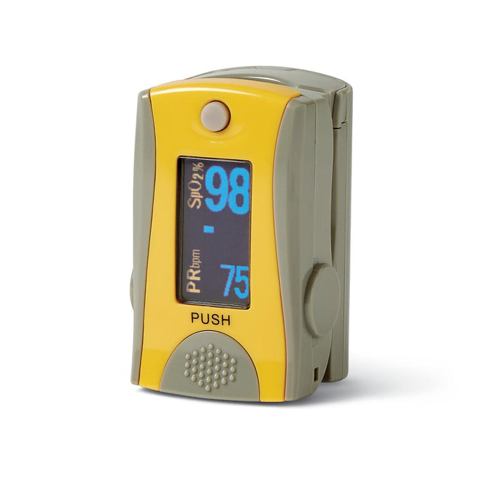 Fingertip Pulse Oximeter with Easy-Grip Finger Clip - HCSM70