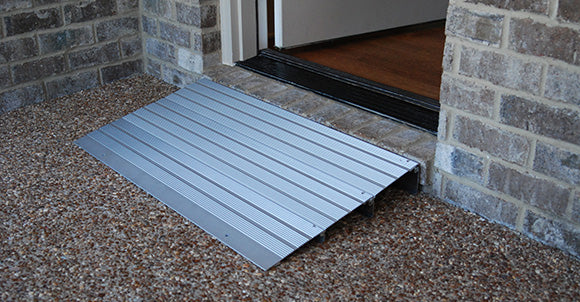 Portable Ramp, Hero 4" threshold ramp