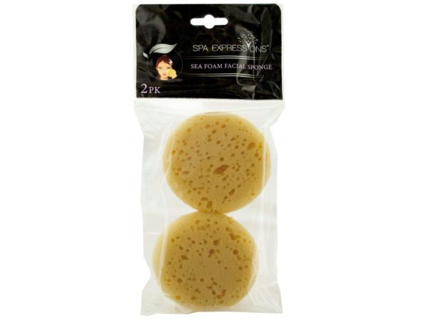 Spa Expressions Sea Foam Facial Sponge Set - HH654