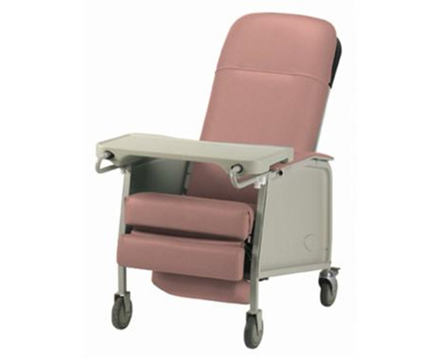 Bariatric 3-Position Geri Chair Recliner, Rosewood, 1pc/cs - 10525