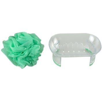 Body Scrubber with Tray - KA559
