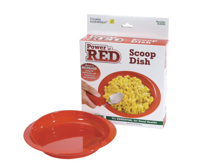 Power of Red Scoop Dish