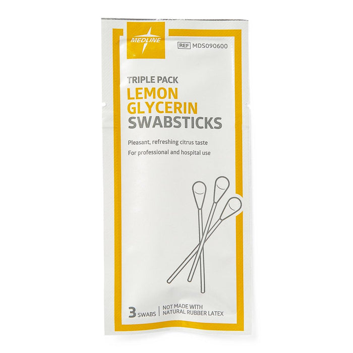 SWABSTICK  LEMON/GLYCERIN 3PK - MDS090600H