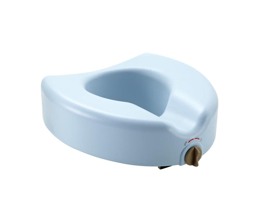 Locking Elevated Toilet Seat With Microb - MDS80314MB