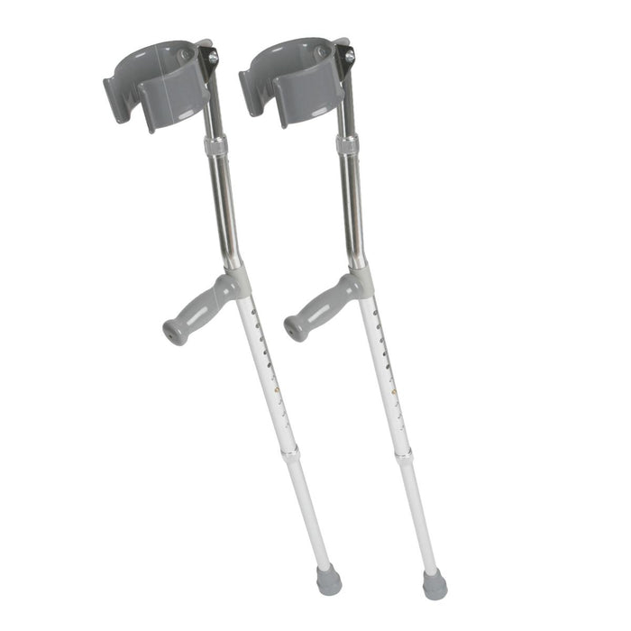 Aluminum Forearm Crutches Tall Adult, Pair