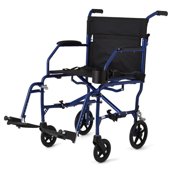Ultralight Transport Chair Blue