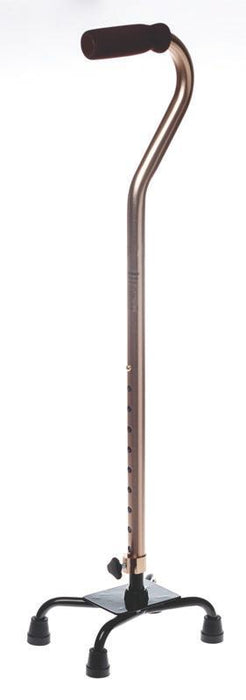 CANE QUAD SMALL BASE BRONZE - MDS86222BRZH