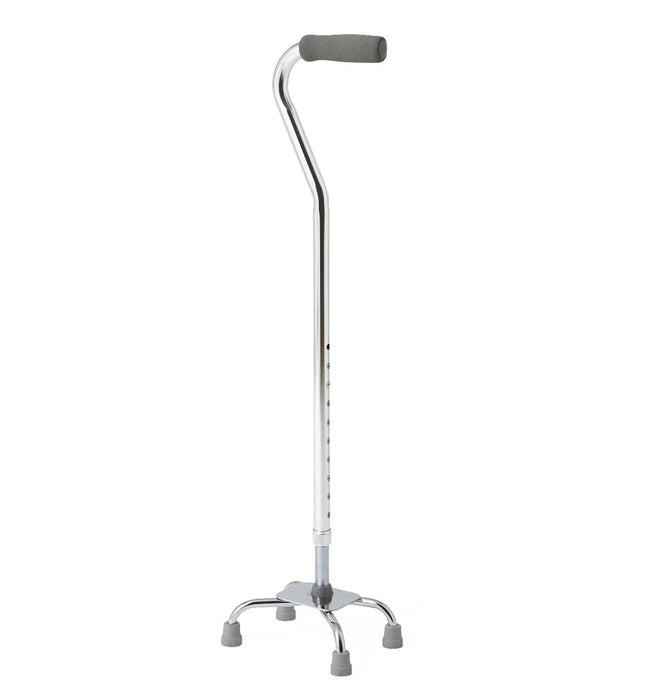 Quad Cane, CHROME, EA - MDS86222CHR