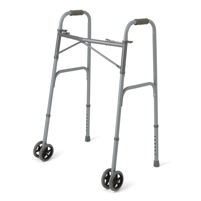 Basic Adult Walker with Bariatric Wheels