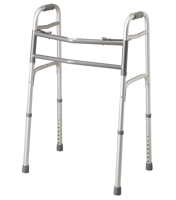 2 Button Folding Extra Wide Walker 500lb Capacity