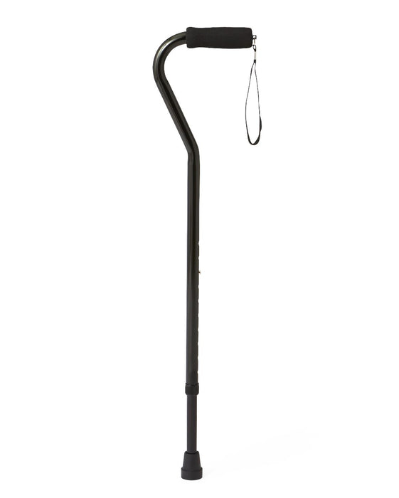 CANE OFFSET BLACK ALUMINUM - MDS86420