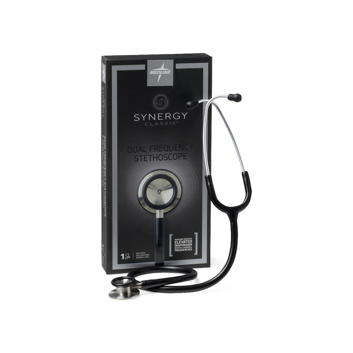 STETHOSCOPE SYNERGY DUAL FREQ BLK - MDS92650
