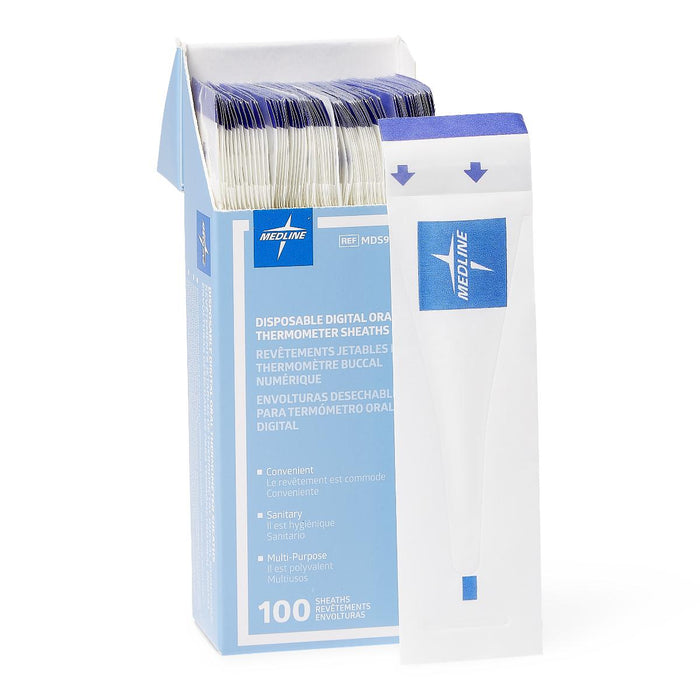 SHEATH DIGITAL THERMOMETER ORAL - MDS9607
