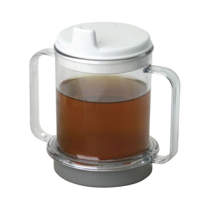 CLEAR CUP TWO HANDLES WEIGHTED 1 - MDSR020518