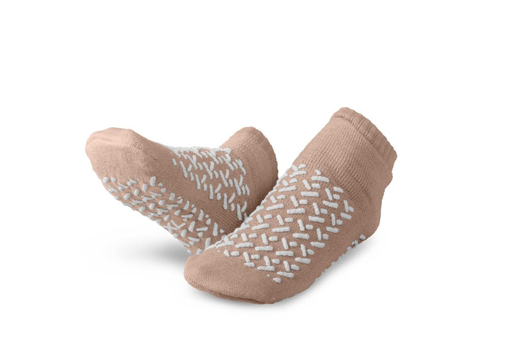 SLIPPER DOUBLE TREAD BEIGE X-LARGE - MDTDBLTREADXL