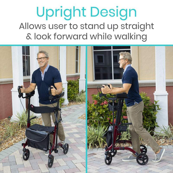 Dove DuraMed Upright Standing Rollator Walker