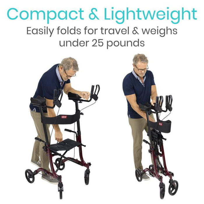 Dove DuraMed Upright Standing Rollator Walker