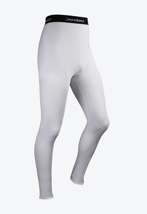 Men's Performance Pants, Full Length, White, L, 34-36in - MRTW403