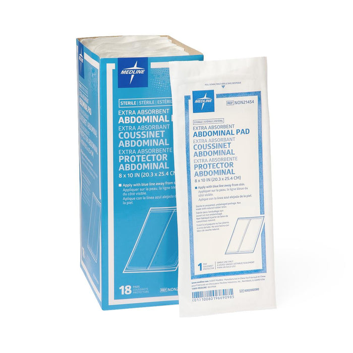PAD ABDOMINAL 8X10 ST LF - NON21454Z