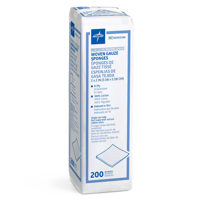 2X2 WOVEN GAUZE SPONGES - NON25208