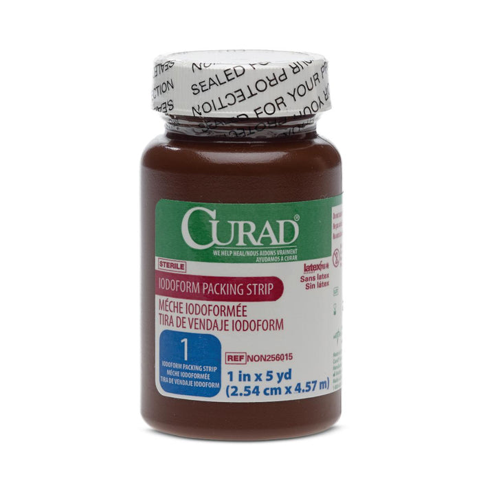 GAUZE PACKING STRIP IODOFORM 1X5YD STRL - NON256015