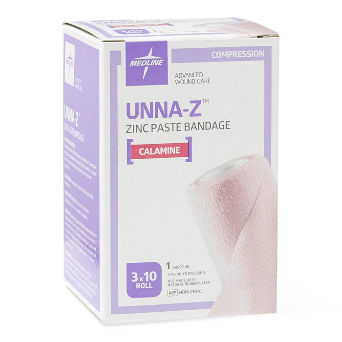 UNNA-Z BANDAGE, 3 X 10YD, ZINC AND CALAMINE  - NONUNNA3H