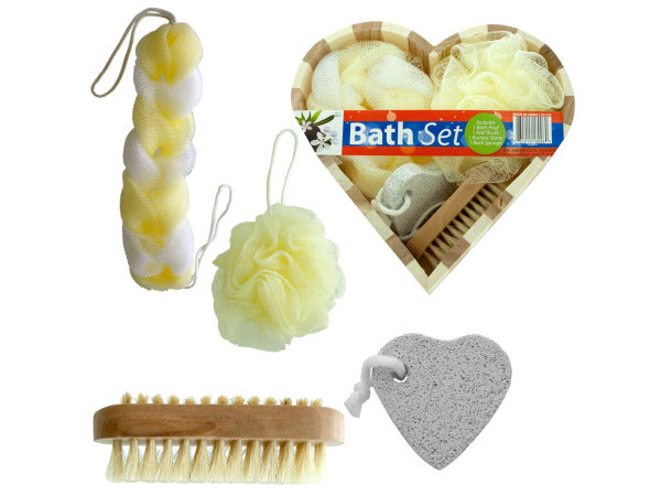Heart Boxed Bath Gift Set - OC203