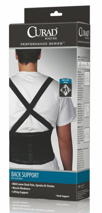 Curad Back Support with Suspenders - ORT22200MD
