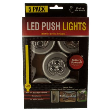 LED Push Lights pk5 - OT798