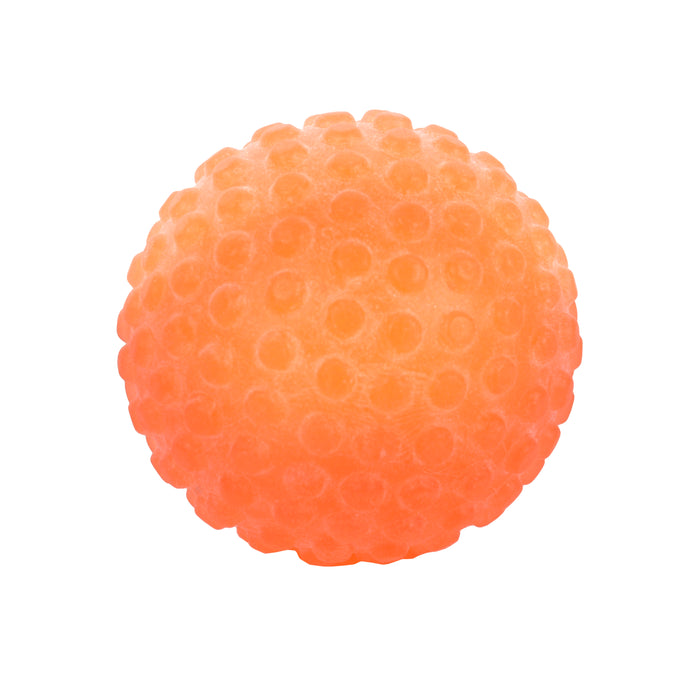 Dimpled Squeeze Ball - Firm, Orange - P2010-R