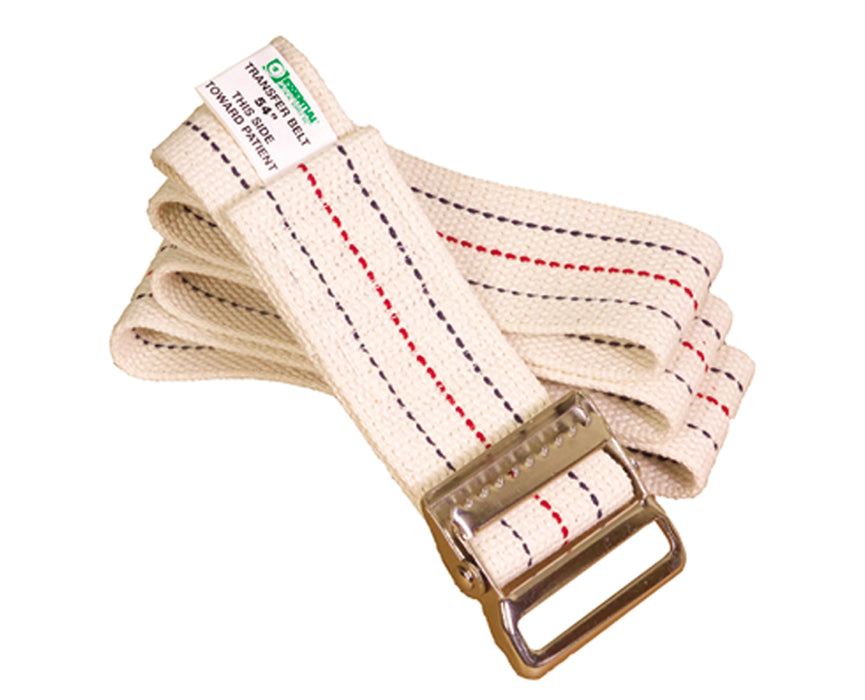 Standard Gait Belt - 72" Long, Metal Buckle - P2502