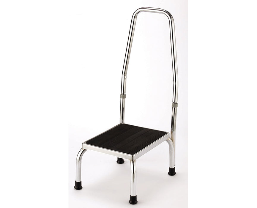 Chrome Plated Stool with Handle