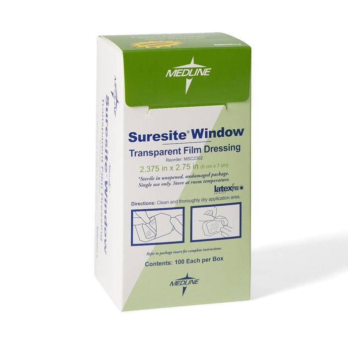 DRESSING TRANSPARENT SURESITE  4X4.5IN - MSC2304H