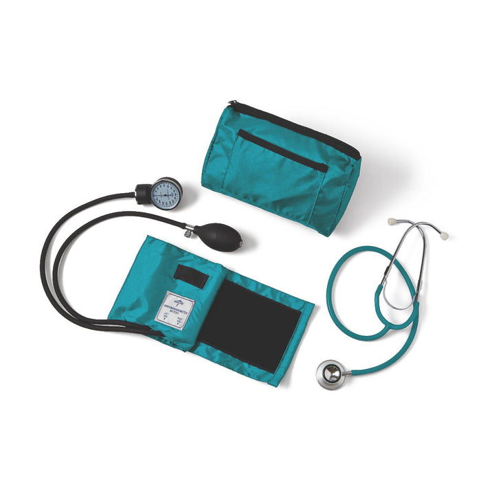 Compli-Mates Dual-Head Stethoscope and Blood Pressure Combo Kit, ROYAL BL - MDS9119