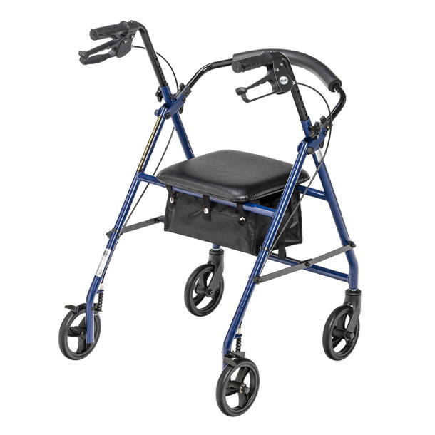 Rollator With 6" Wheels Blue