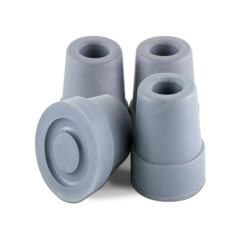 Quad Cane Tips 1/2" - Gray - T50012G