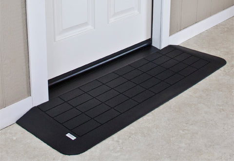 Portable Ramp, 3/4" x 6 3/8" x 42" Rubber Threshold Ramp - RAEZ0050