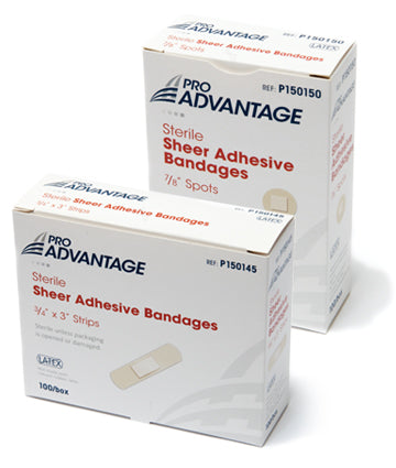 Adhesive Bandage Strips 2" x 4" 50/bx - P150140