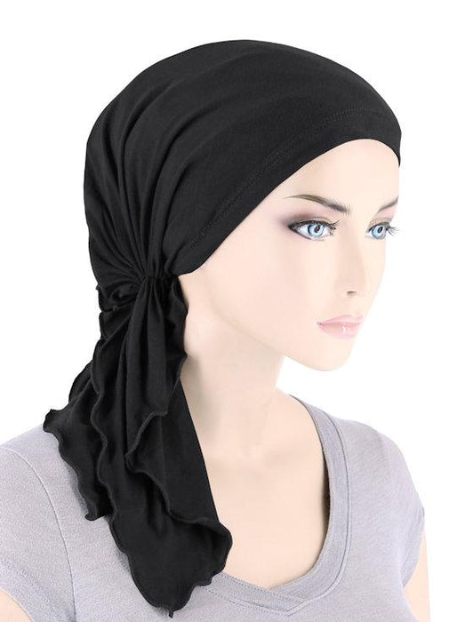 The Bella Scarf bBamboo Ony Black-BELLA-BB-778