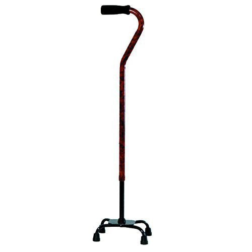 Designer Quad Cane - Burl - W1303B
